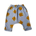 A Blue Casual Pants from Bobo Choses in size 3-6M for boy. (Front View)