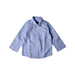 A Blue Long Sleeve Shirts from Mayoral in size 6-12M for boy. (Front View)
