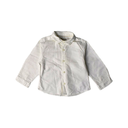 A White Long Sleeve Shirts from Chateau de Sable in size 6-12M for boy. (Front View)