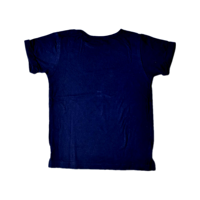 A Navy Short Sleeve T Shirts from Raph and Remy in size 18-24M for boy. (Back View)