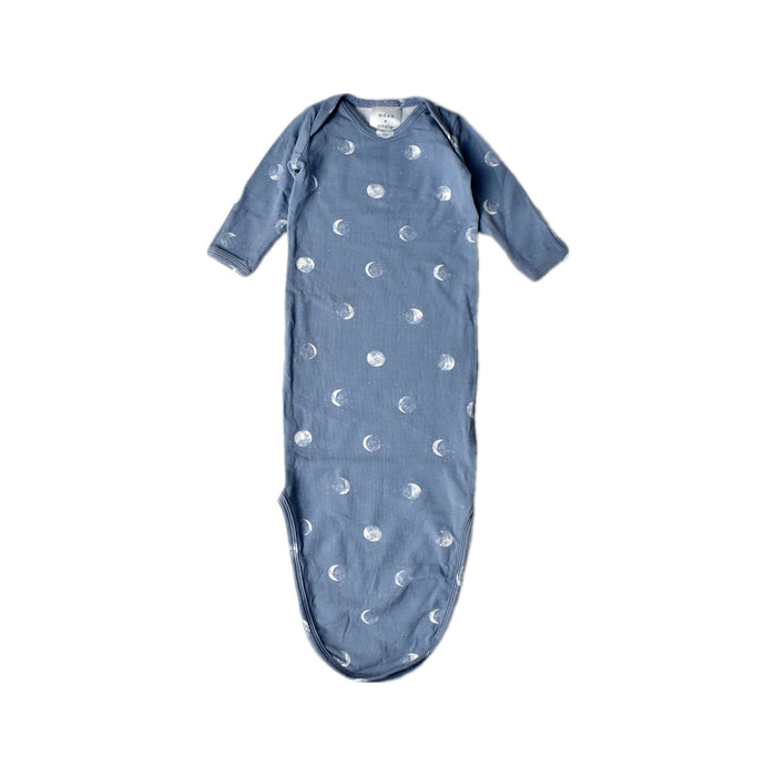 A Blue Sleepsacs from Aden & Anais in size 0-3M for boy. (Front View)