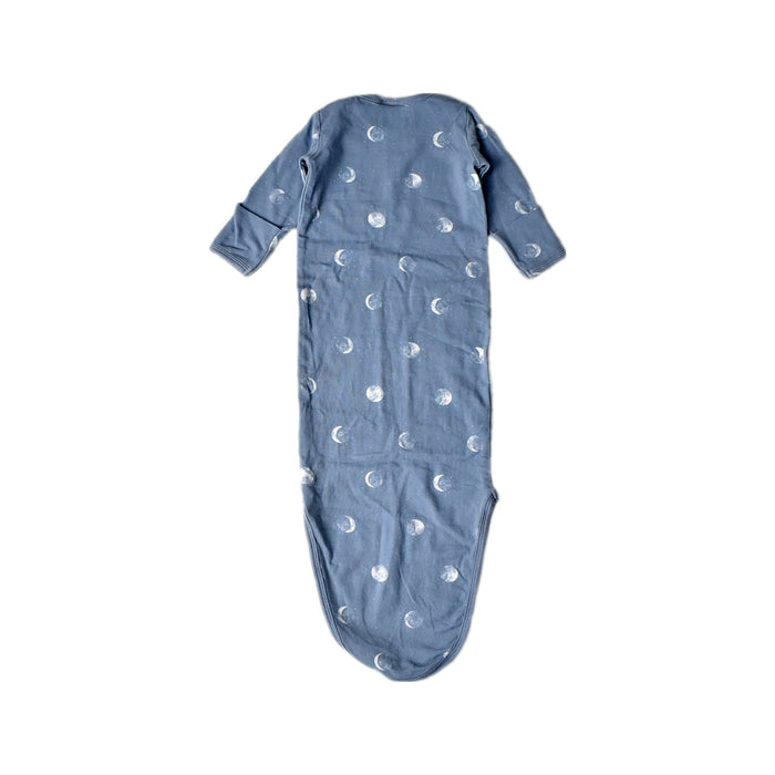 A Blue Sleepsacs from Aden & Anais in size 0-3M for boy. (Back View)