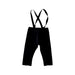 A Black Long Overalls from Tutulamb in size 6-12M for neutral. (Back View)