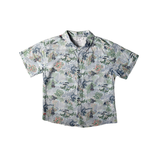 A Multicolour Short Sleeve Shirts from Chateau de Sable in size 6T for boy. (Front View)
