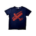 A Navy Short Sleeve T Shirts from Esprit in size 4T for boy. (Front View)