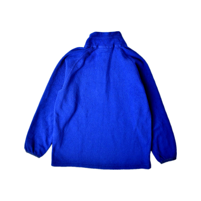 A Blue Zippered Sweatshirts from Kathmandu in size 4T for boy. (Back View)