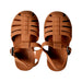 A Brown Sandals from Liewood in size 18-24M for girl. (Back View)