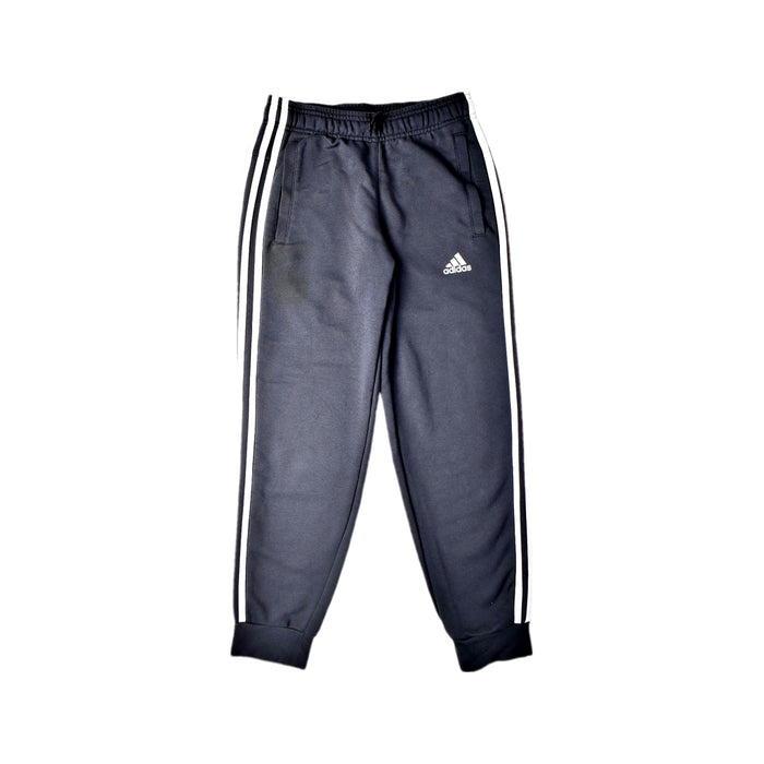 A Navy Sweatpants from Adidas in size 11Y for boy. (Front View)