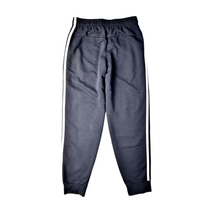 A Navy Sweatpants from Adidas in size 11Y for boy. (Back View)