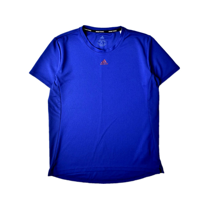 A Blue Active Tops from Adidas in size 12Y for boy. (Front View)