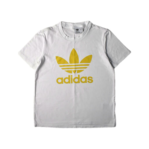 A White Short Sleeve T Shirts from Adidas in size 13Y for neutral. (Front View)
