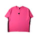 A Pink Short Sleeve T Shirts from Adidas in size 13Y for girl. (Front View)