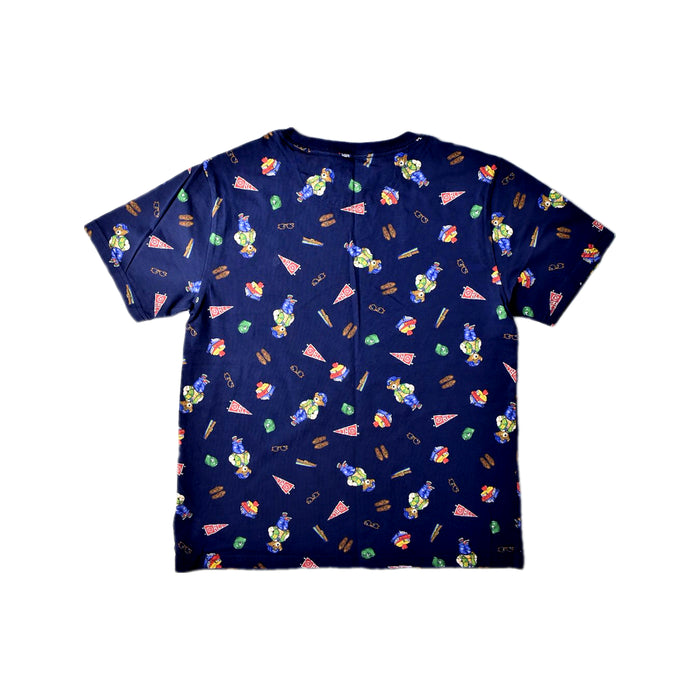 A Navy Short Sleeve T Shirts from Polo Ralph Lauren in size 10Y for boy. (Back View)