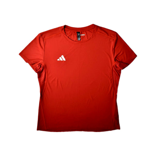 A Red Active Tops from Adidas in size 14Y for girl. (Front View)