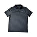 A Grey Short Sleeve Polos from Under Armour in size 10Y for boy. (Front View)