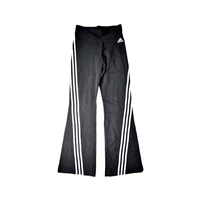A Black Active Pants from Adidas in size 14Y for girl. (Front View)