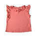 A Pink Sleeveless Tops from Gingersnaps in size 8Y for girl. (Front View)