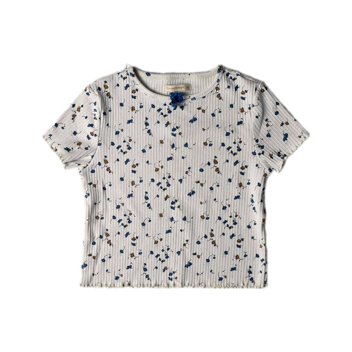 A Blue Short Sleeve Tops from Gingersnaps in size 12Y for girl. (Front View)