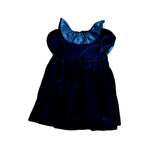 A Navy Sleeveless Dresses from Jacadi in size 12-18M for girl. (Front View)