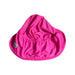 A Pink Sun Hats from The Original Flap Happy in size 18-24M for girl. (Back View)