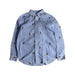 A Blue Long Sleeve Shirts from Polo Ralph Lauren in size 6T for boy. (Front View)