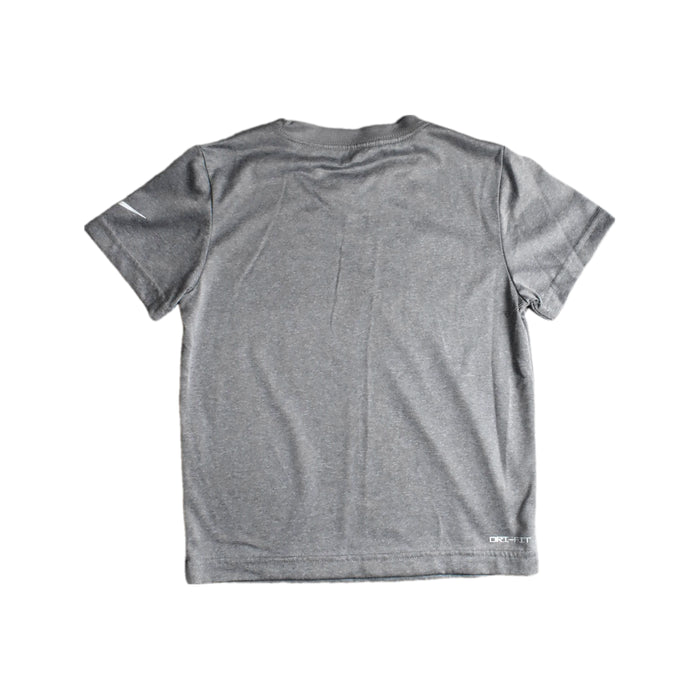 A Grey Short Sleeve T Shirts from Nike in size 7Y for boy. (Back View)