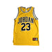 A Yellow Active Tops from Air Jordan in size 8Y for boy. (Front View)