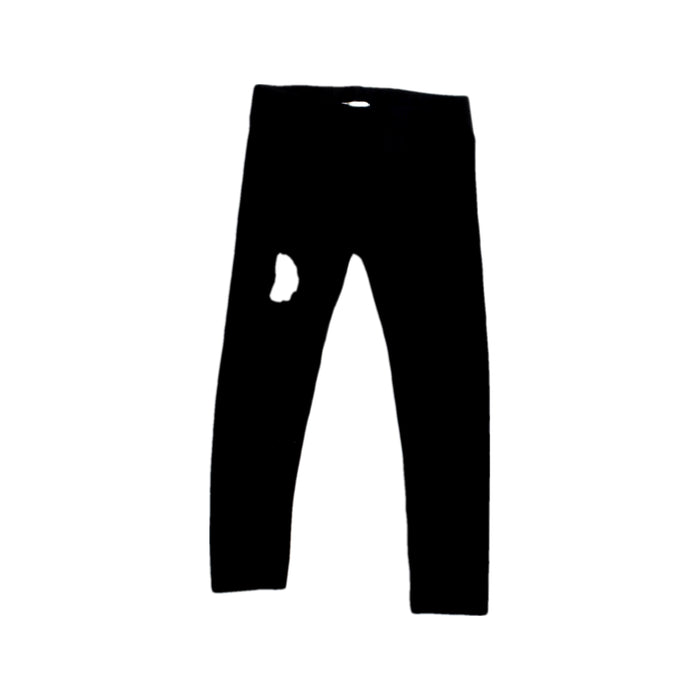A Black Leggings from Seed in size 2T for girl. (Front View)