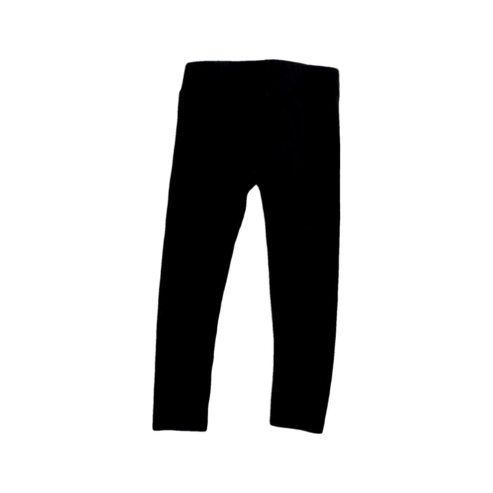 A Black Leggings from Seed in size 2T for girl. (Back View)