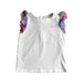 A White Sleeveless Tops from Jacadi in size 3T for girl. (Front View)