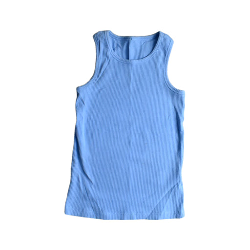 A Blue Sleeveless Tops from Seed in size 12Y for girl. (Front View)