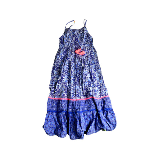 A Blue Long Sleeve Dresses from Monsoon in size 9Y for girl. (Front View)
