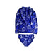 A Blue Rash Guards from Sandbar in size 10Y for girl. (Back View)