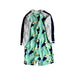 A Green Rash Guards from Snapper Rock in size 0-3M for neutral. (Back View)