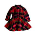 A Multicolour Long Sleeve Dresses from Ralph Lauren in size 6-12M for girl. (Back View)