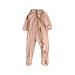 A Peach Onesies from Kays + Kins in size 6-12M for girl. (Front View)
