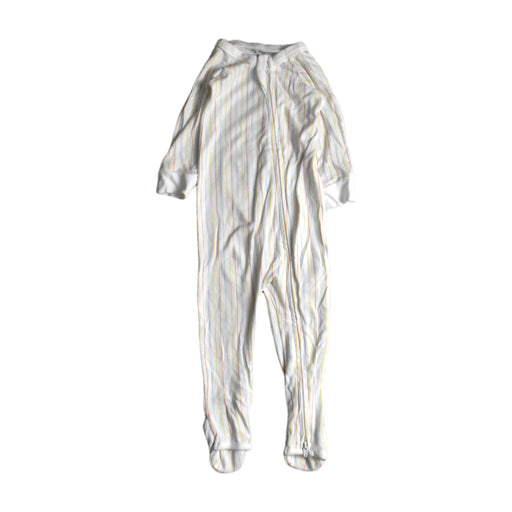 A White Onesies from Kays + Kins in size 6-12M for girl. (Front View)