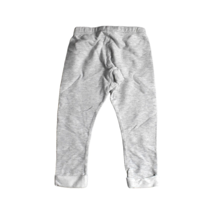 A Grey Sweatpants from Petit Bateau in size 2T for girl. (Back View)
