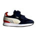 A Blue Sneakers from Puma in size 18-24M for neutral. (Front View)
