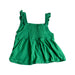 A Green Sleeveless Dresses from Boden in size 3T for girl. (Back View)