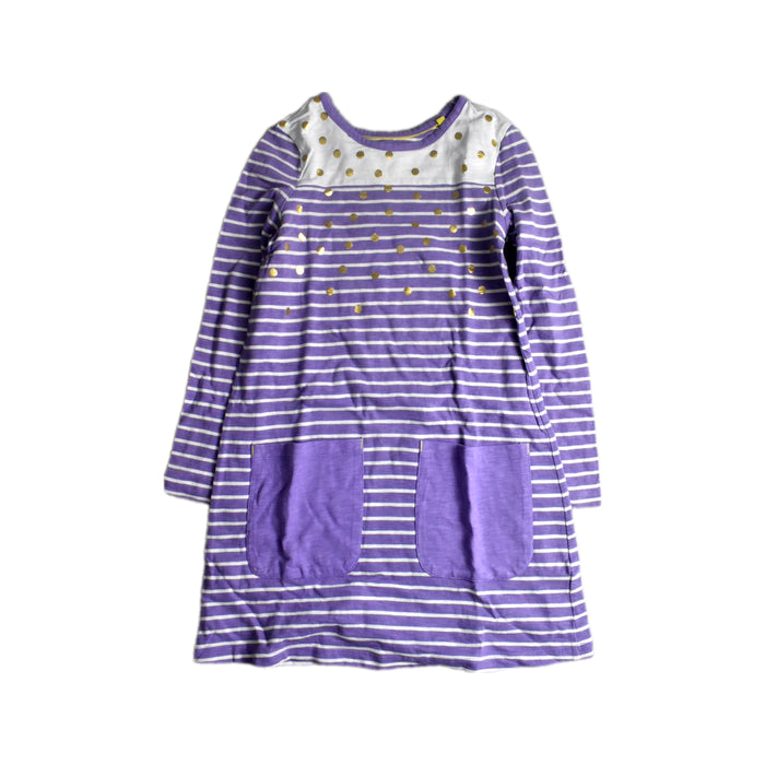 A Purple Long Sleeve Dresses from Boden in size 9Y for girl. (Front View)