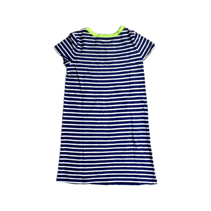 A Blue Short Sleeve Dresses from Tommy Hilfiger in size 8Y for girl. (Back View)