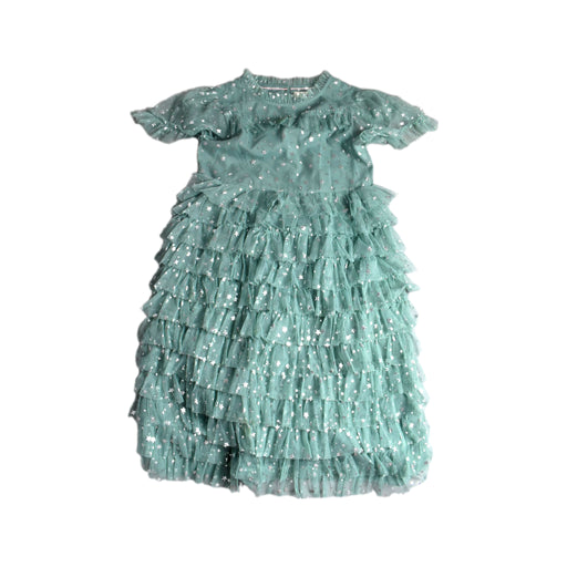 A Green Short Sleeve Dresses from Boden in size 11Y for girl. (Front View)