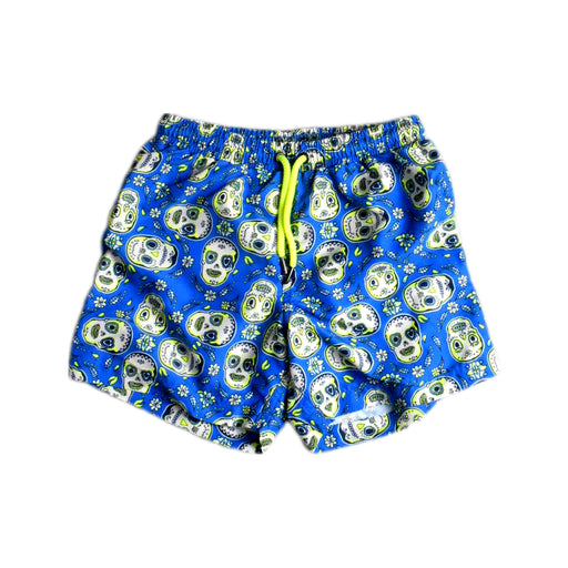 A Blue Swim Shorts from Sunuva in size 7Y for boy. (Front View)