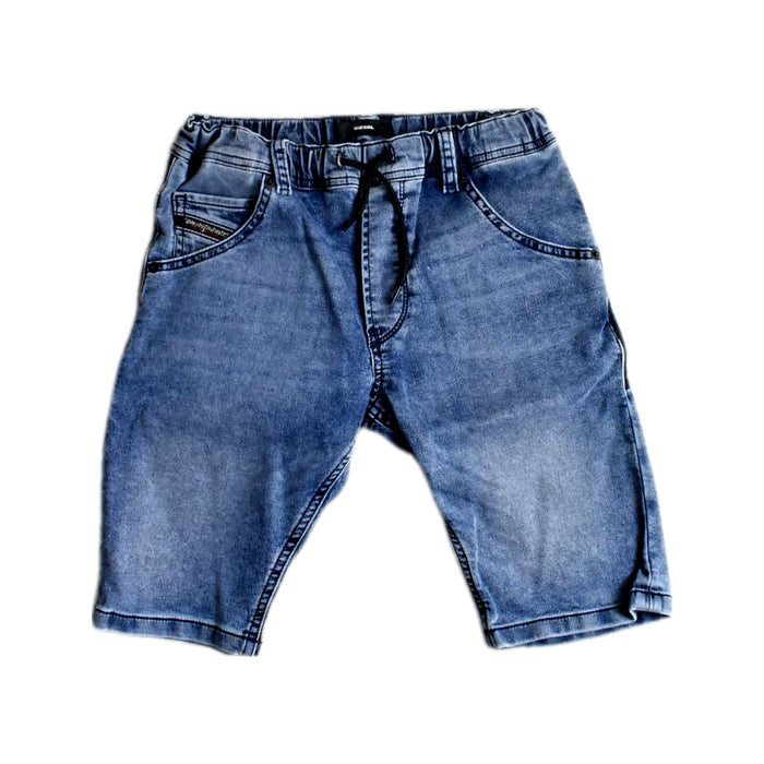 A Blue Shorts from Diesel in size 10Y for boy. (Front View)