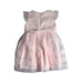 A Pink Sleeveless Dresses from Château de Sable in size 4T for girl. (Back View)