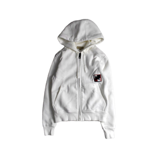 A White Hooded Sweatshirts from Burberry in size 14Y for neutral. (Front View)