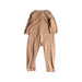 A Beige Onesies from Le Petit Society in size 18-24M for girl. (Back View)