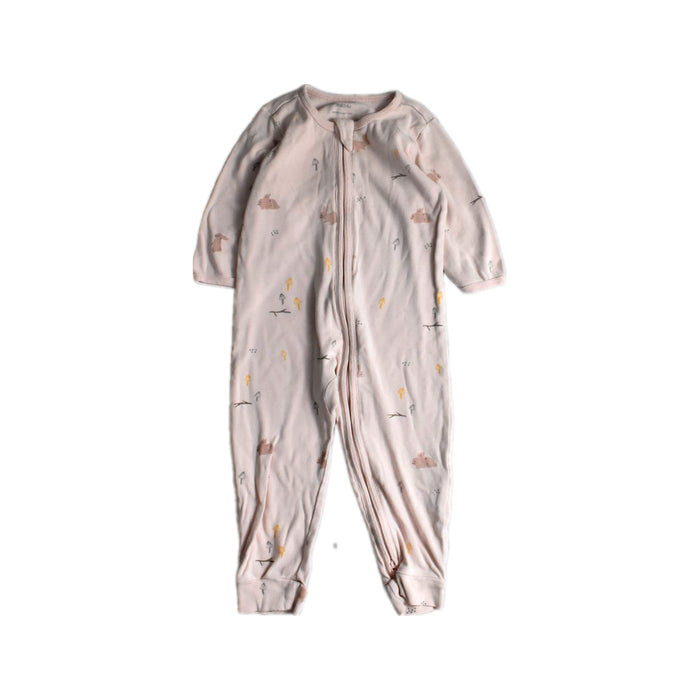A Pink Onesies from Le Petit Society in size 18-24M for girl. (Front View)
