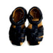 A Black Sandals from Jacadi in size 3T for girl. (Back View)